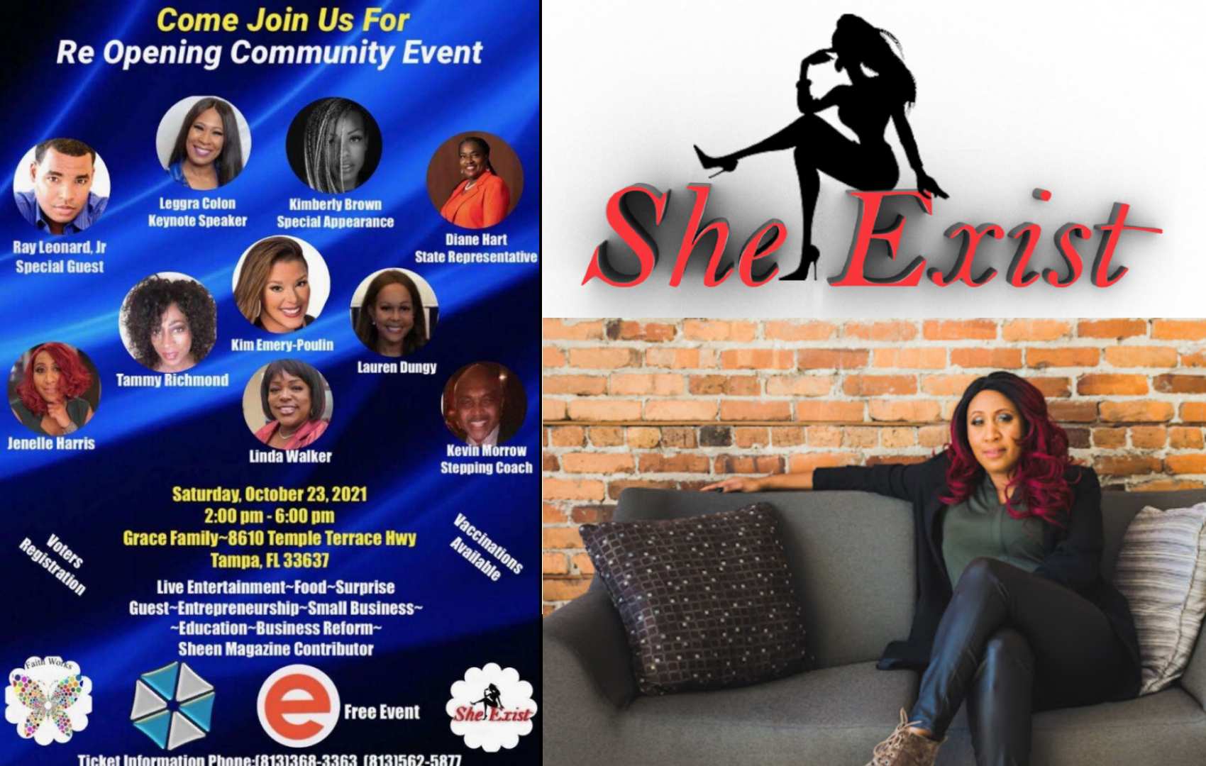 Exclusive: Red Carpet Event Hosted By CEO Janelle Harris of SHE EXIST & CEO Linda Walker of FAITHWORKS EMPOWERMENT !