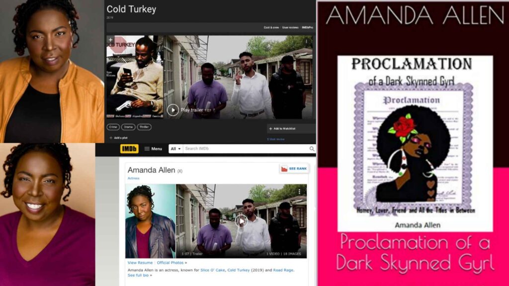 Entertainment News: Actress & Published Author Amanda Allen Confirms Upcoming Projects- Commercial Booking & Theater Performance Dates