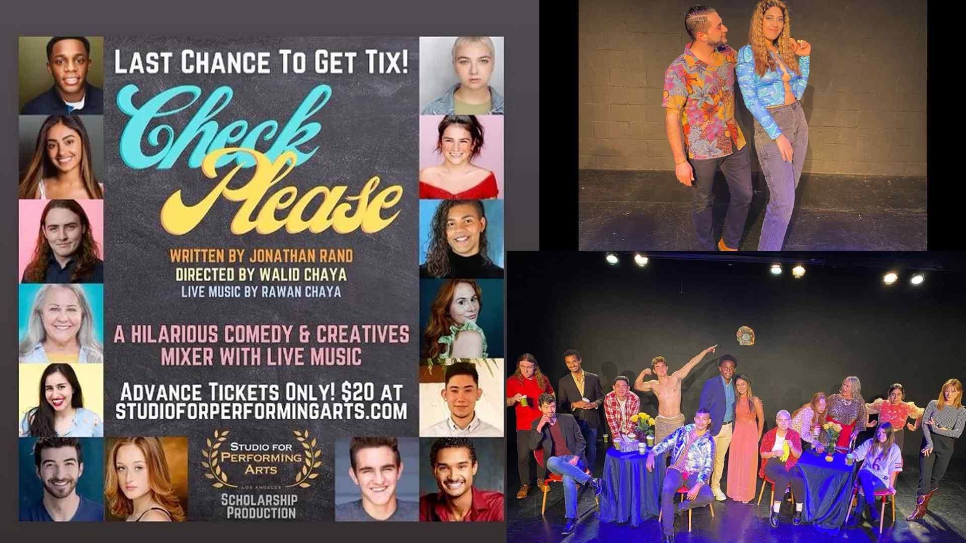 Theatrical Recap: ‘Check Please’ Directed by Walid Chaya Sold Out, Live Music and Exclusive Photos!