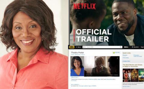 Hollywood News: Actress Thedra Porter Film Updates & Starring in Netflix Feature  ‘Fatherhood” ft Kevin Hart!