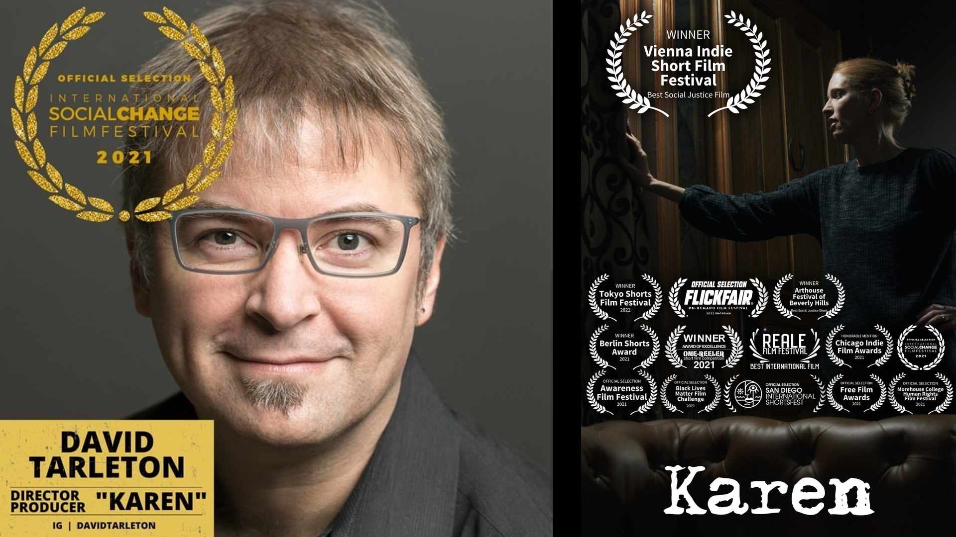 EXCLUSIVE: Award-Winning ‘HUNTER’ DIRECTOR DAVID TARLETON’S LATEST FILM ‘KAREN’ GAINS RECOGNITION