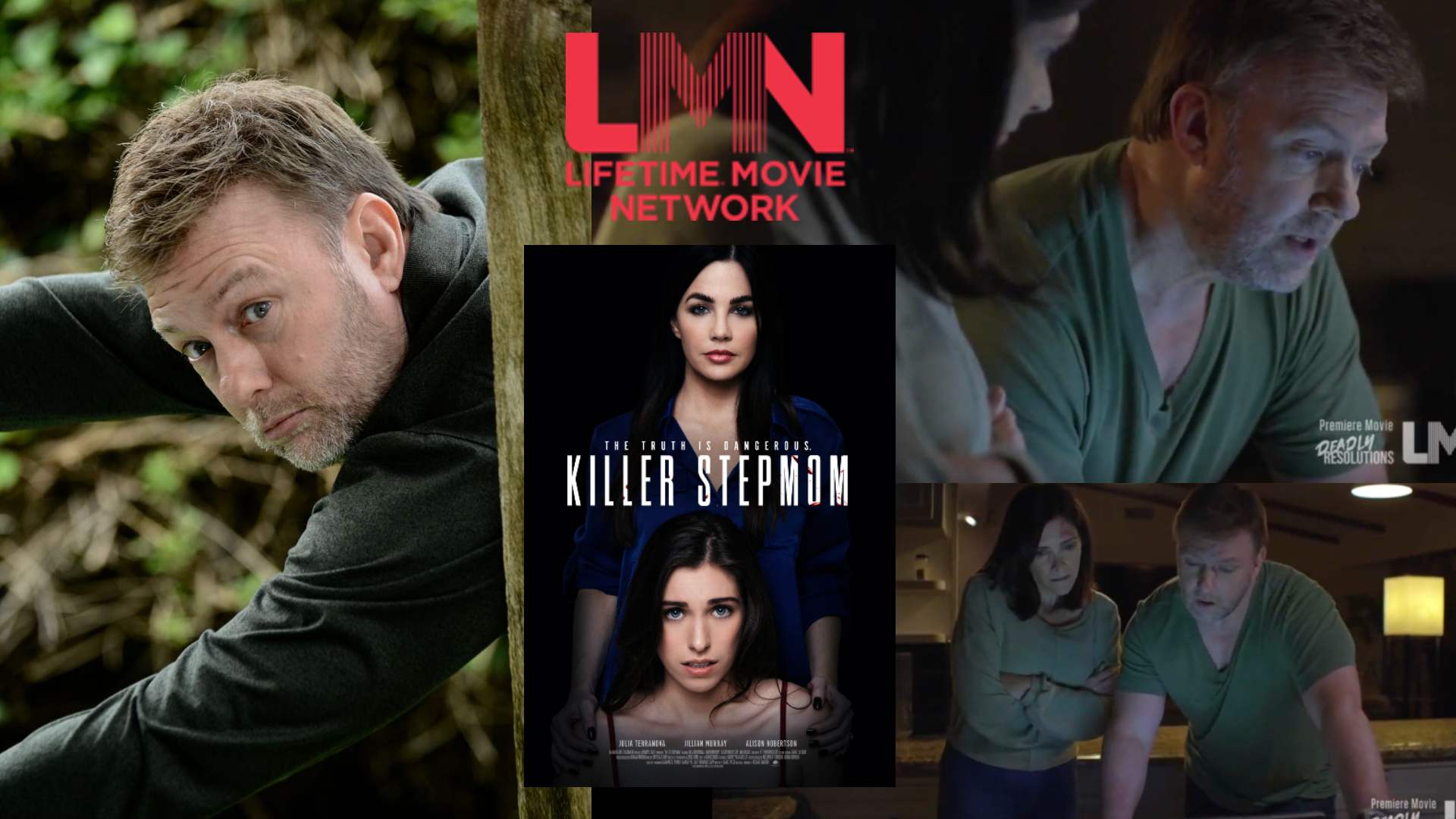TV-MOVIE NEWS: AMERICAN ACTOR JOHN K. FRAZIER STARRING IN LATEST LMN  “KILLER STEPMOM”  & MORE!