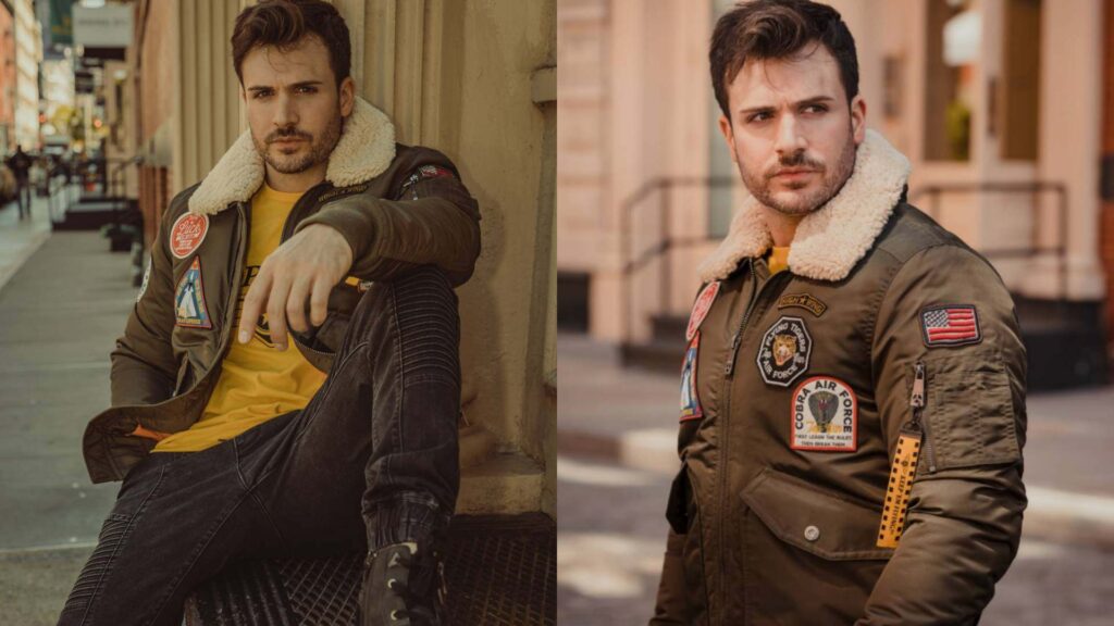 ENTERTAINMENT & FASHION: MODEL PHILIP FUSCO LATEST NYC MAVERICK TOP GUN   PHOTO SHOOT!