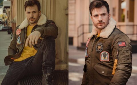 ENTERTAINMENT & FASHION: MODEL PHILIP FUSCO LATEST NYC MAVERICK TOP GUN   PHOTO SHOOT!