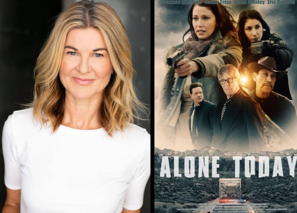 Hollywood News Rising: Wendy Wilkins Starring & Directing ‘Alone Today’ Movie Starring Eric Roberts & Danny Trejo!