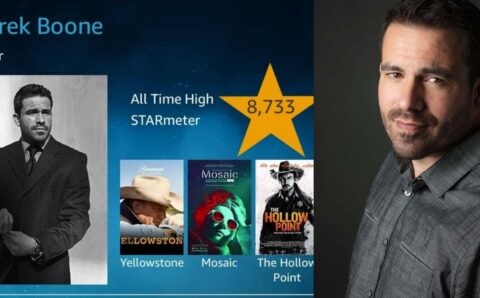 Entertainment News:  Rising Actor Derek Boone Latest Roles!