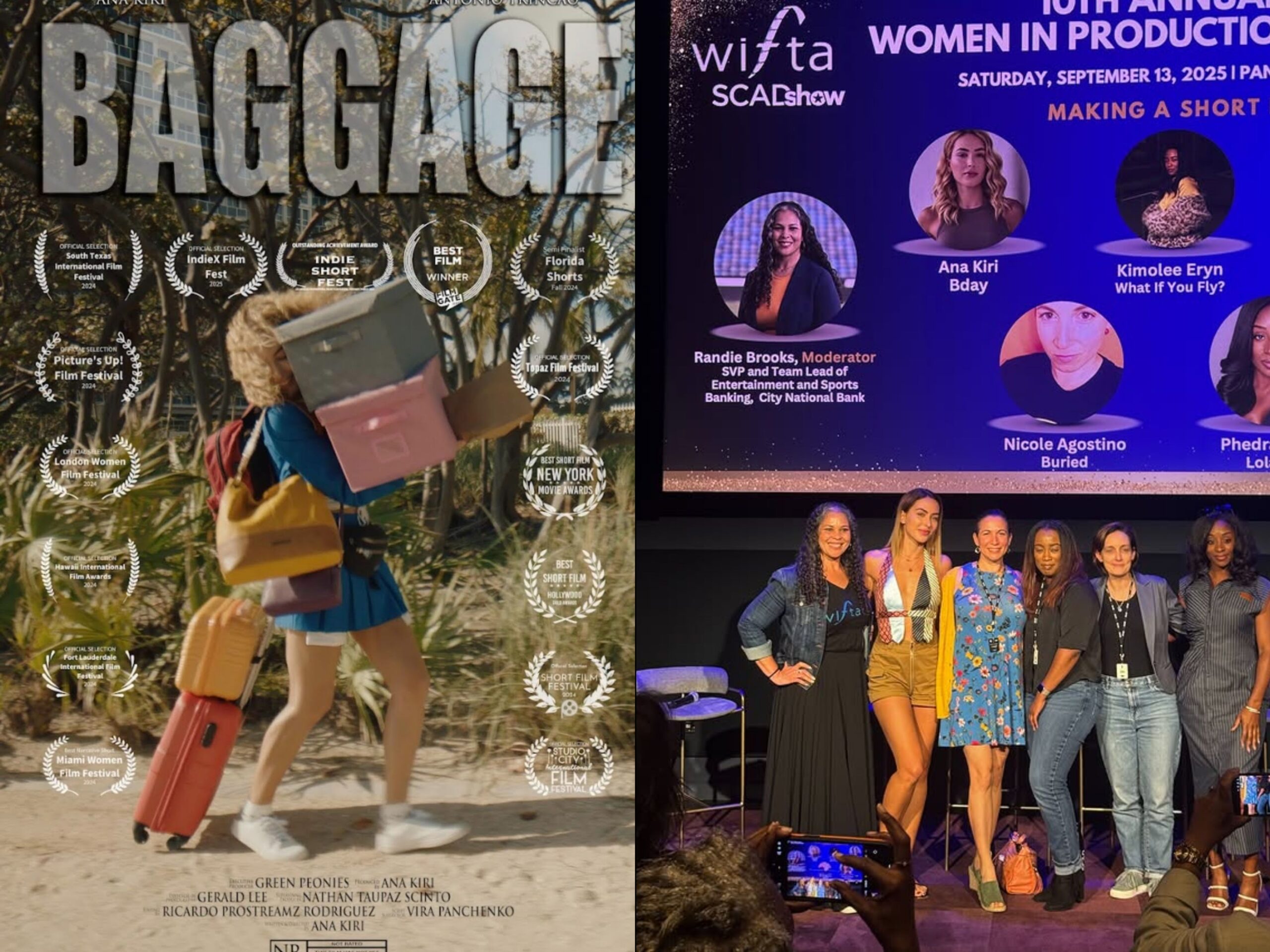 HOLLYWOOD EXCLUSIVE: Latest News on Actress Ana Kiri & Award-Winning Short Film “Baggage”