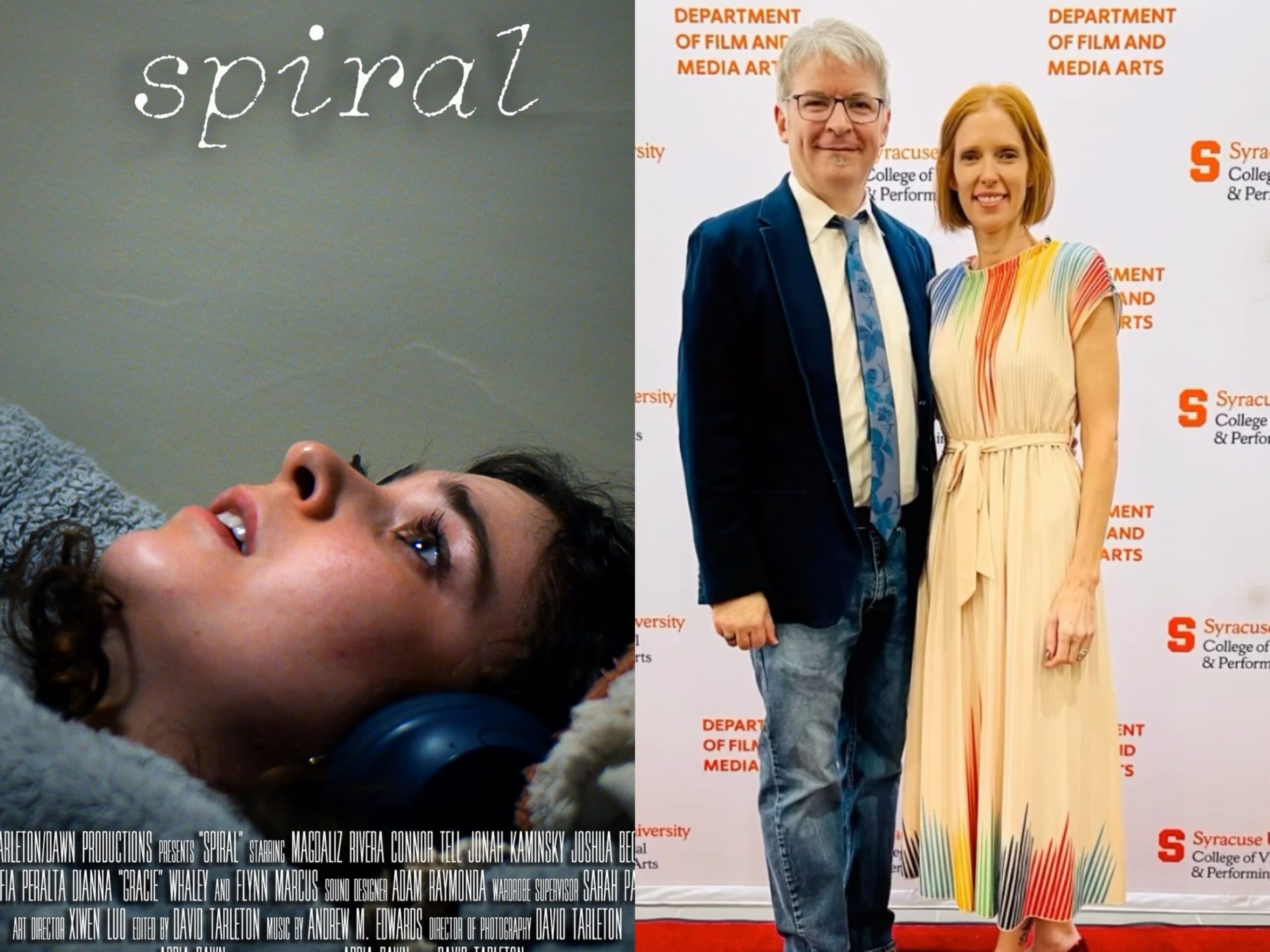 Emmy-Nominated Filmmakers Adria Dawn and David Tarleton Screening New Film Spiral Emmy-Nominated Filmmakers Adria Dawn and David Tarleton Screening New Film Spiral