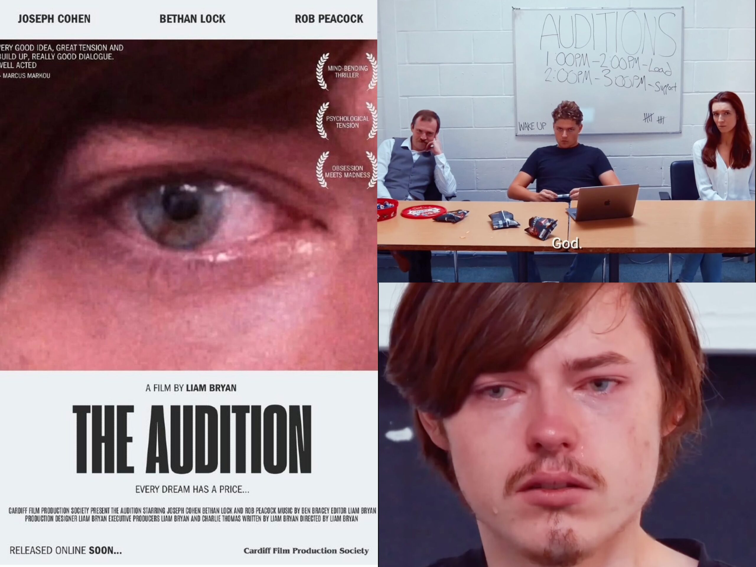 Entertainment News: “The Audition” Now Released | Joseph Cohen Delivers a Powerful Performance in this Psychological Drama of Ambition and Collapse