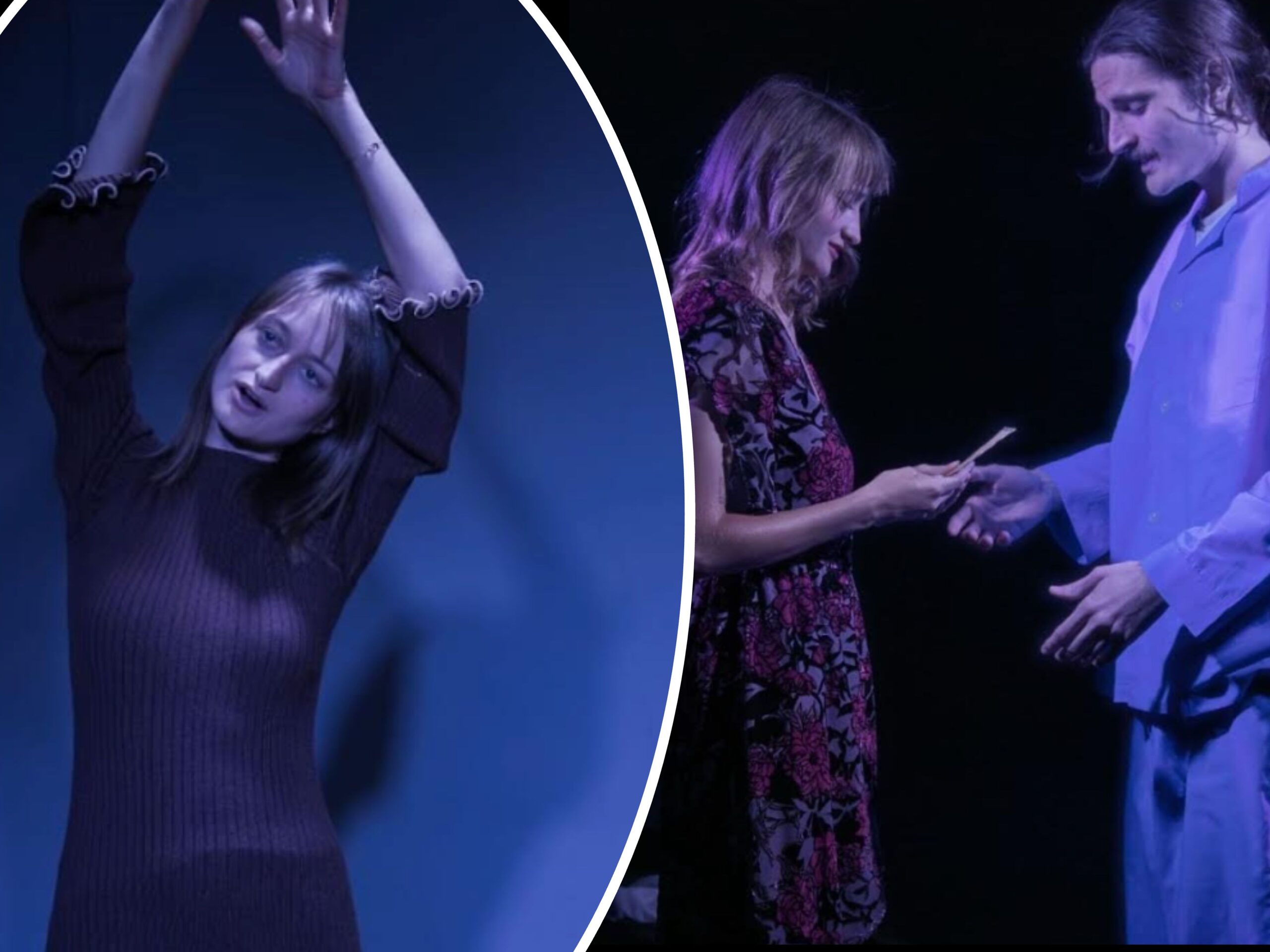 Script Comes To Life – Actress Chiara Gheller – An Artist in Motion – Recent Theater Performance