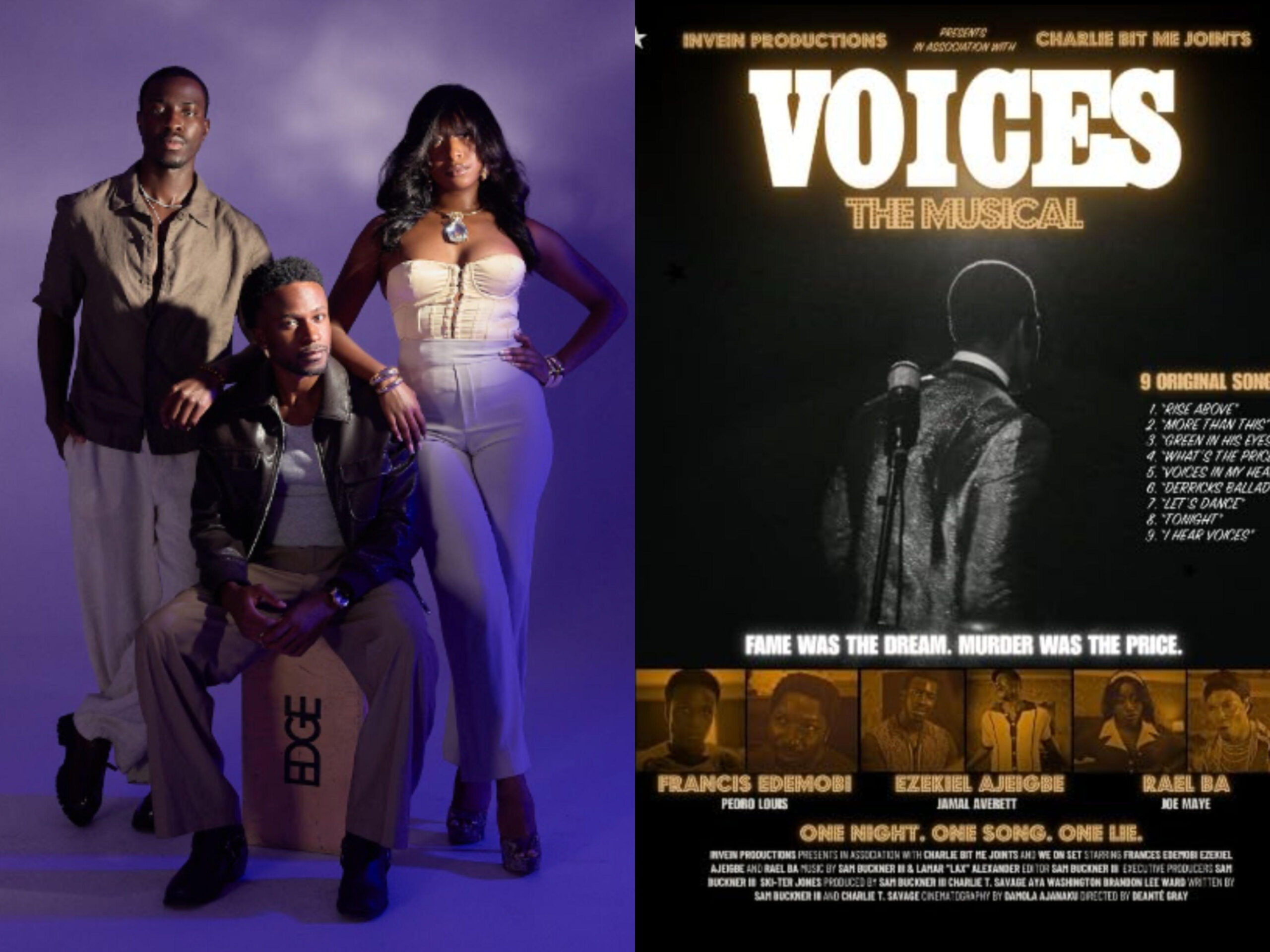 VOICES TAKES ON TIFF: Starring Francis Edemobi, Ezekiel Ajeigbe, and Raèl Ba in Detroit Soul Thriller!