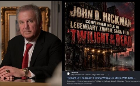 Production Wraps on George A. Romero’s Final Zombie Epic, Twilight of the Dead, Featuring Actor John D. Hickman
